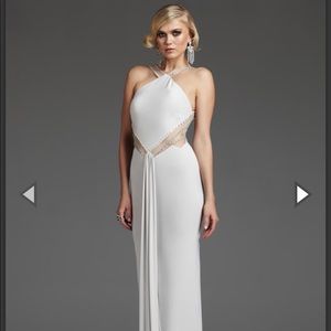 Ivory Long Formal Dress